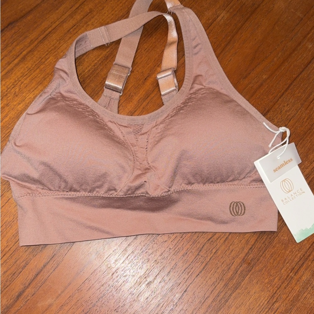 Balance Collection Seamless Sports Bra - Tan